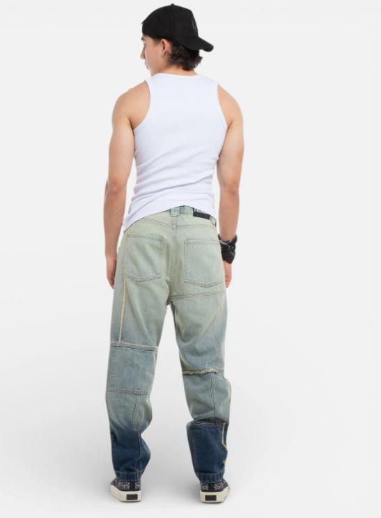 JEANS CONFORT PANEL RUST