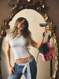 CELEIT EDGE TEE GRAY