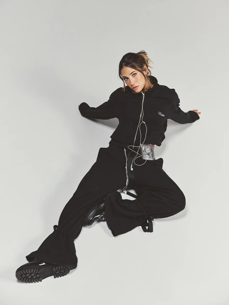 CELEIT COQUETTE SWEATPANT BLACK