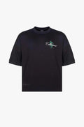 CAMISETA BASICA 420 NEGRA CULTUREWISE