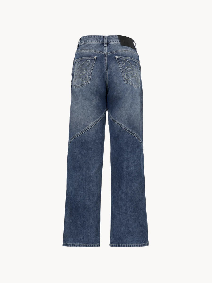 CELĒIT LOGO POCKET DENIM