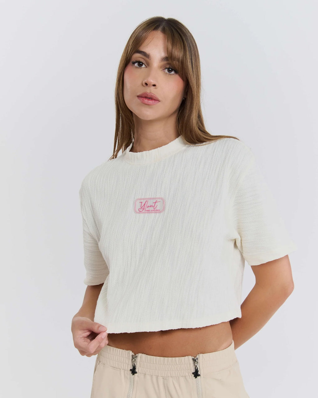 PANEL CROP TOP Y/OUT