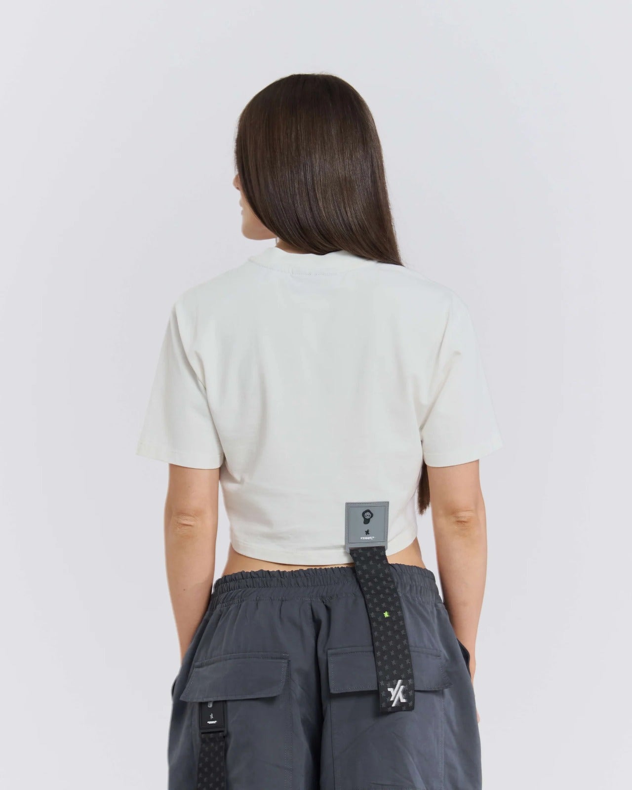 FLYER 1 CROP TOP Y/OUT