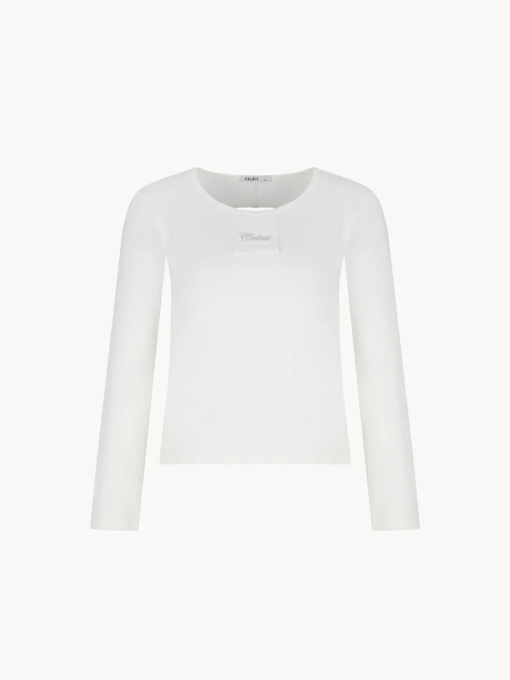 CELĒIT OPENBACK LONG SLEEVE WHITE