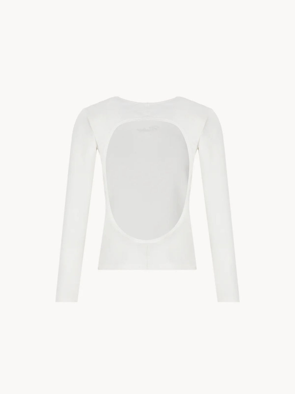 CELĒIT OPENBACK LONG SLEEVE WHITE