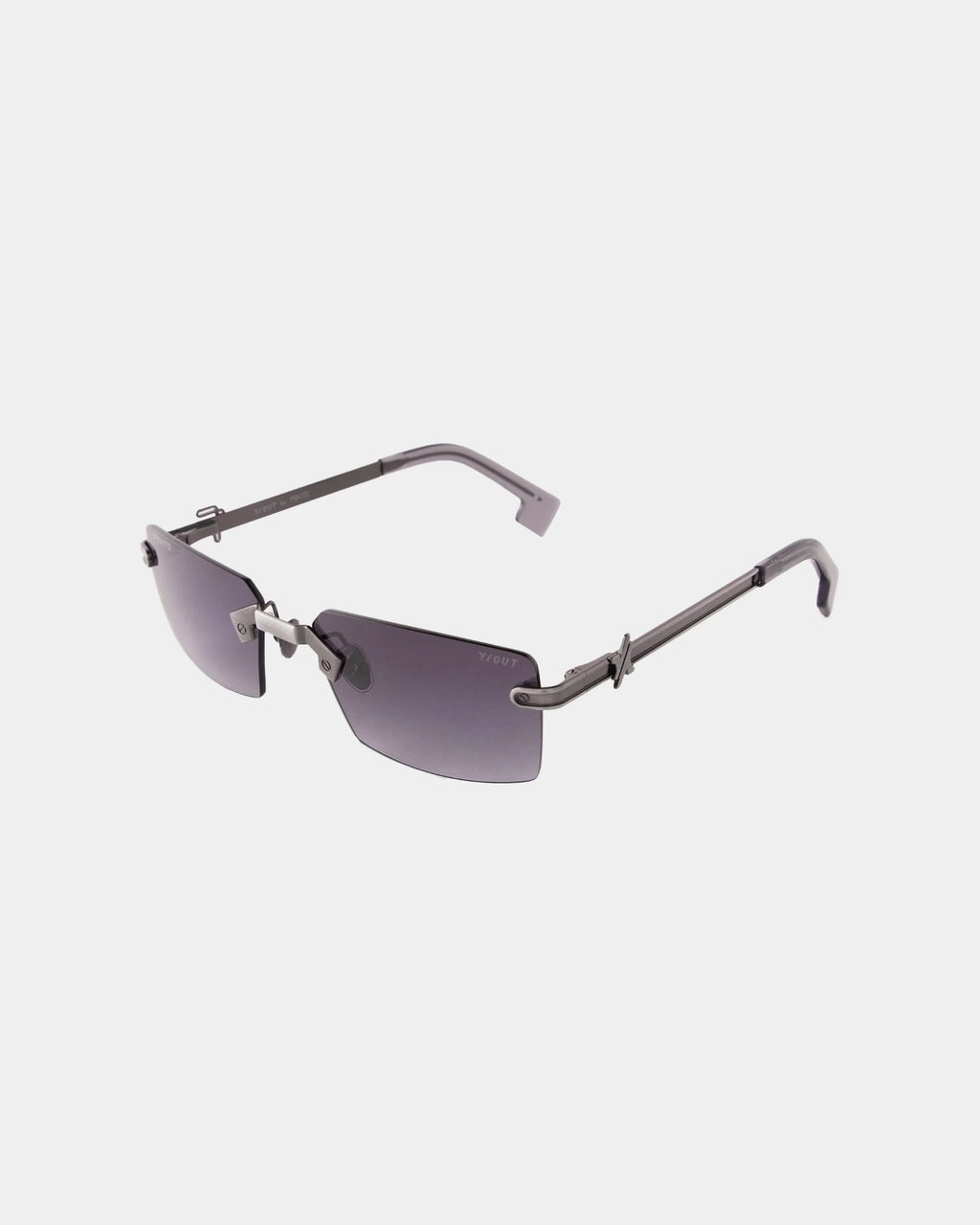 CHROME GUN GREY SUNGLASSES Y/OUT