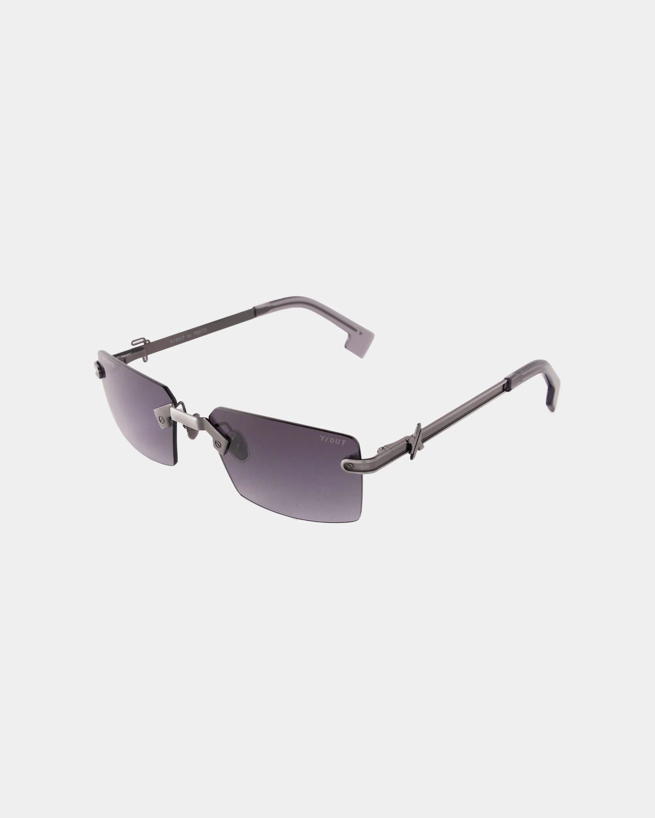 CHROME GUN GREY SUNGLASSES Y/OUT