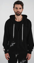 HODDIE TIDE BLACK BLOW UP
