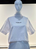 CROP TOP WHITE NEW BASSLINE