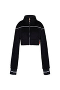 SWEATER CROPPED MUJER BREZZA NEGRO CLEMOMT