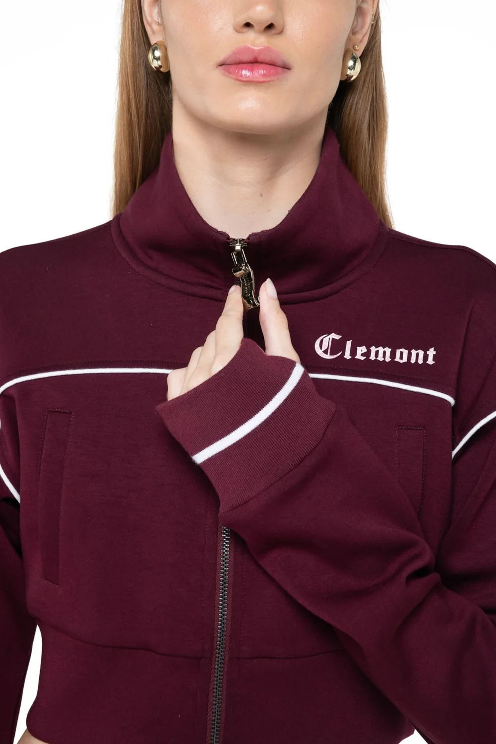 SWEATER CROPPED MUJER BREZZA VINOTINTO