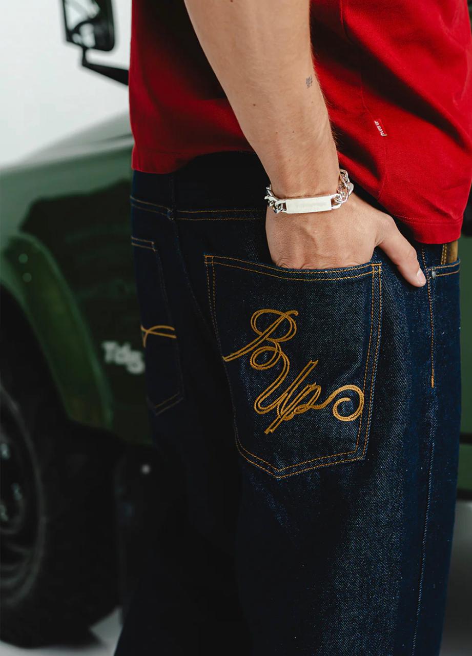 WESTERN JEANS BLUE BLOW UP