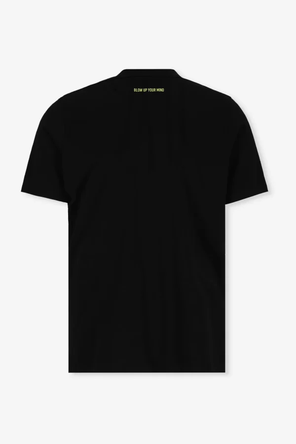 Slim Fit Black T-Shirt - Imagen 2